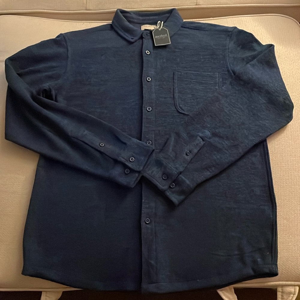 Method men’s button down shirt NWT